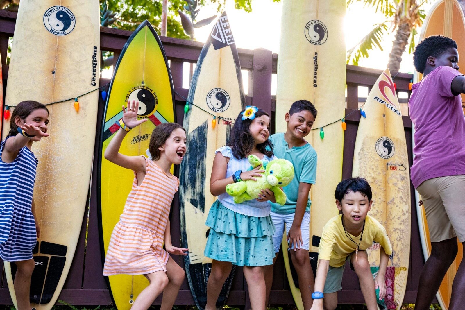 Aunty’s Beach House kids club at Aulani, A Disney Resort & Spa, Ko Olina on the island of Oahu