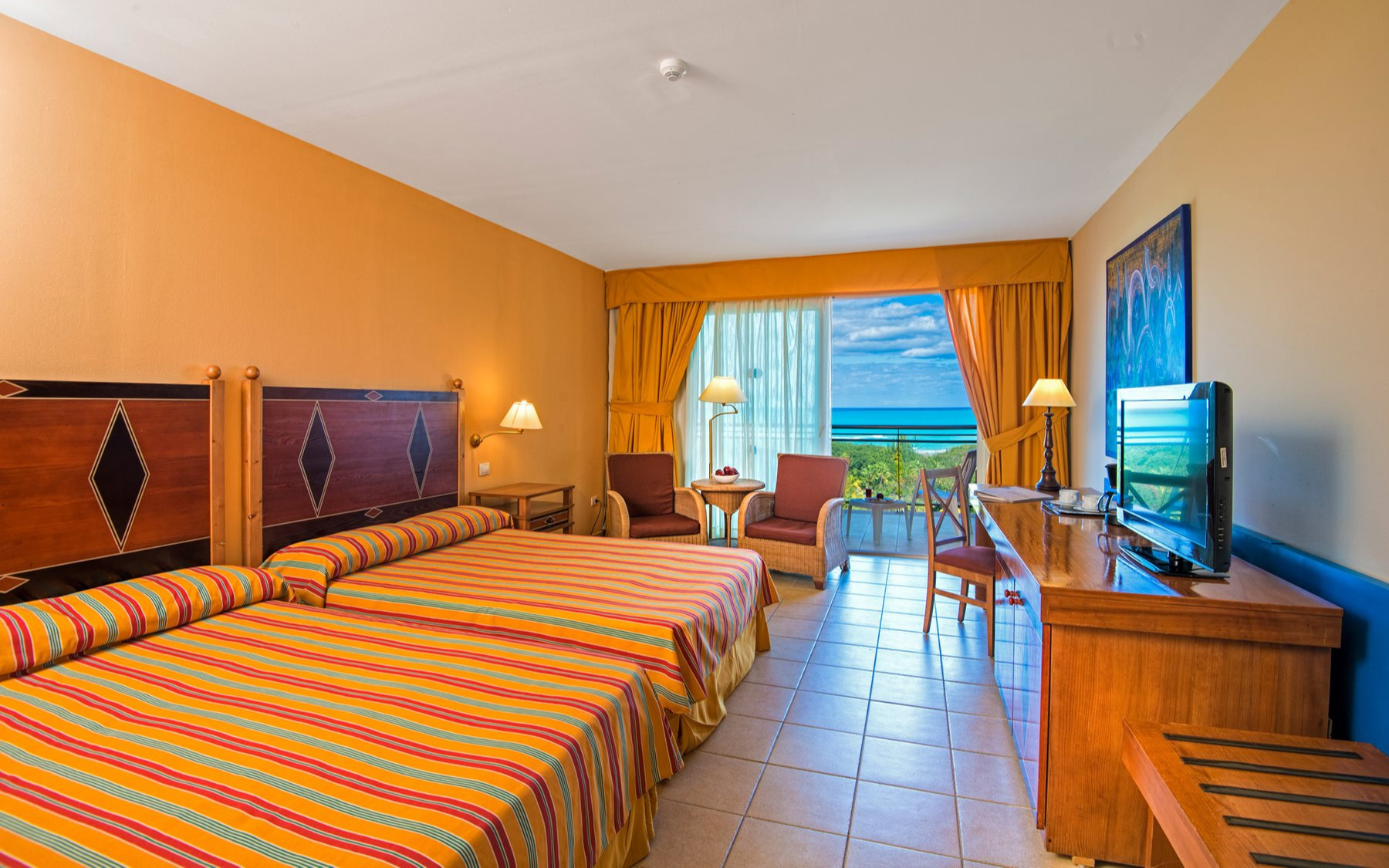 Chambre vue mer