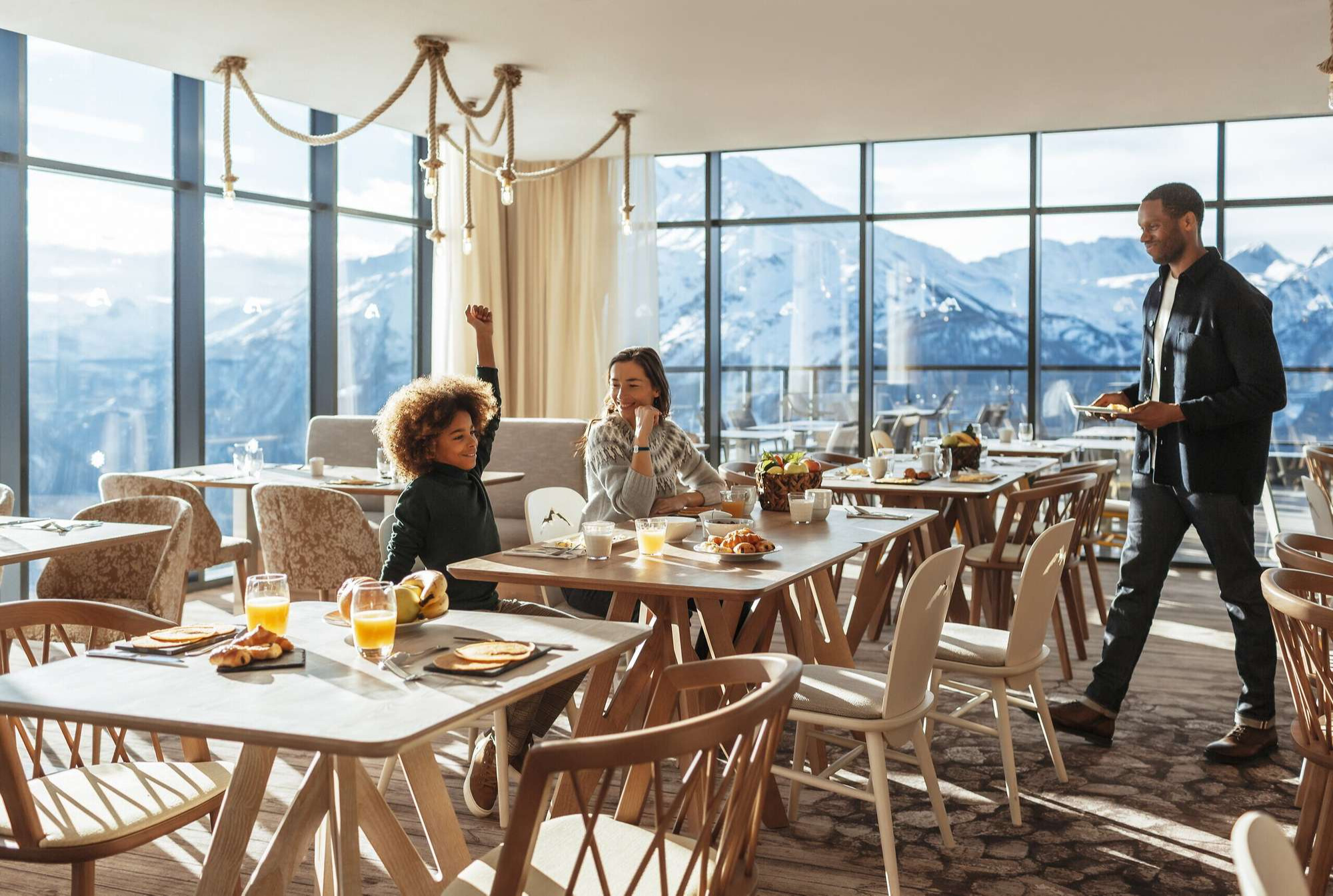 Restaurant principal Mont Valaisan