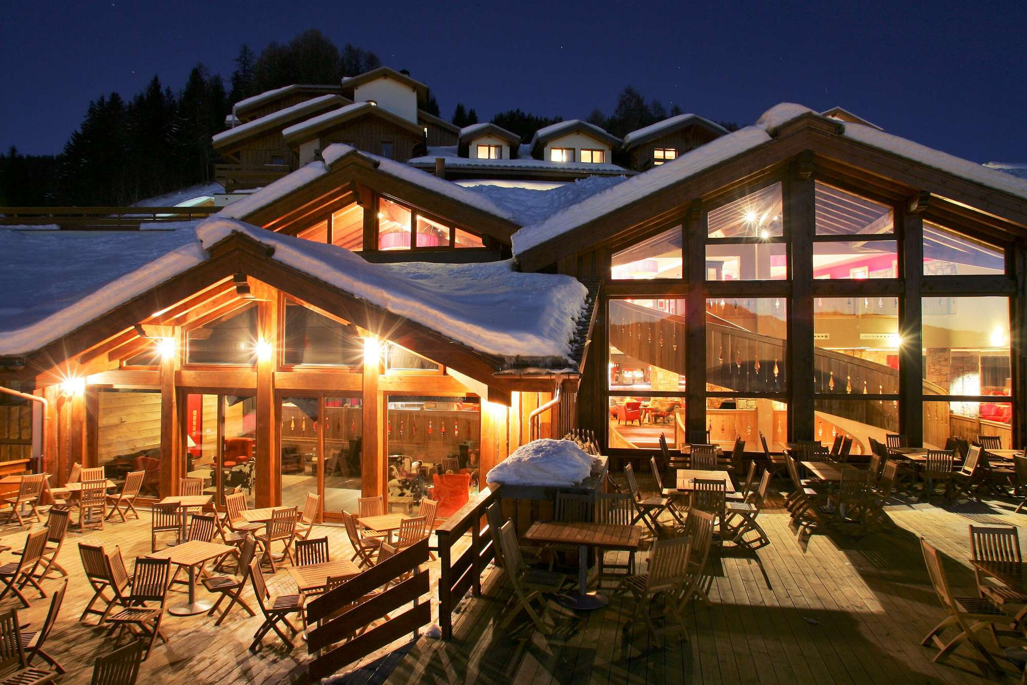 Terrasse de nuit
