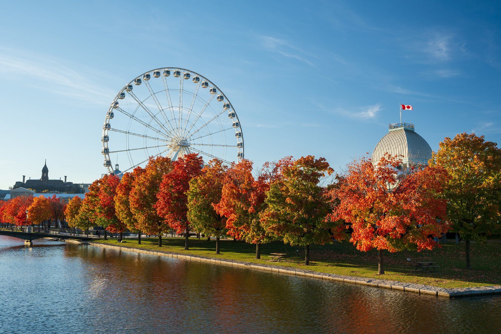 Grande roue du Vieux-Port de Montréal à l
