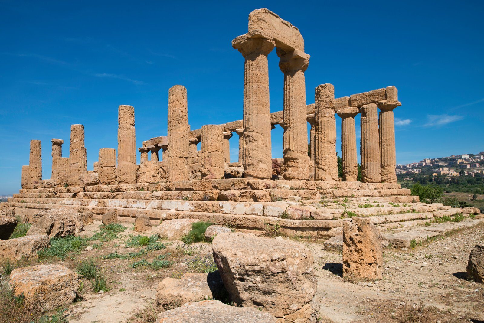 Temple grec de la Vallée des Temples, à Agrigente