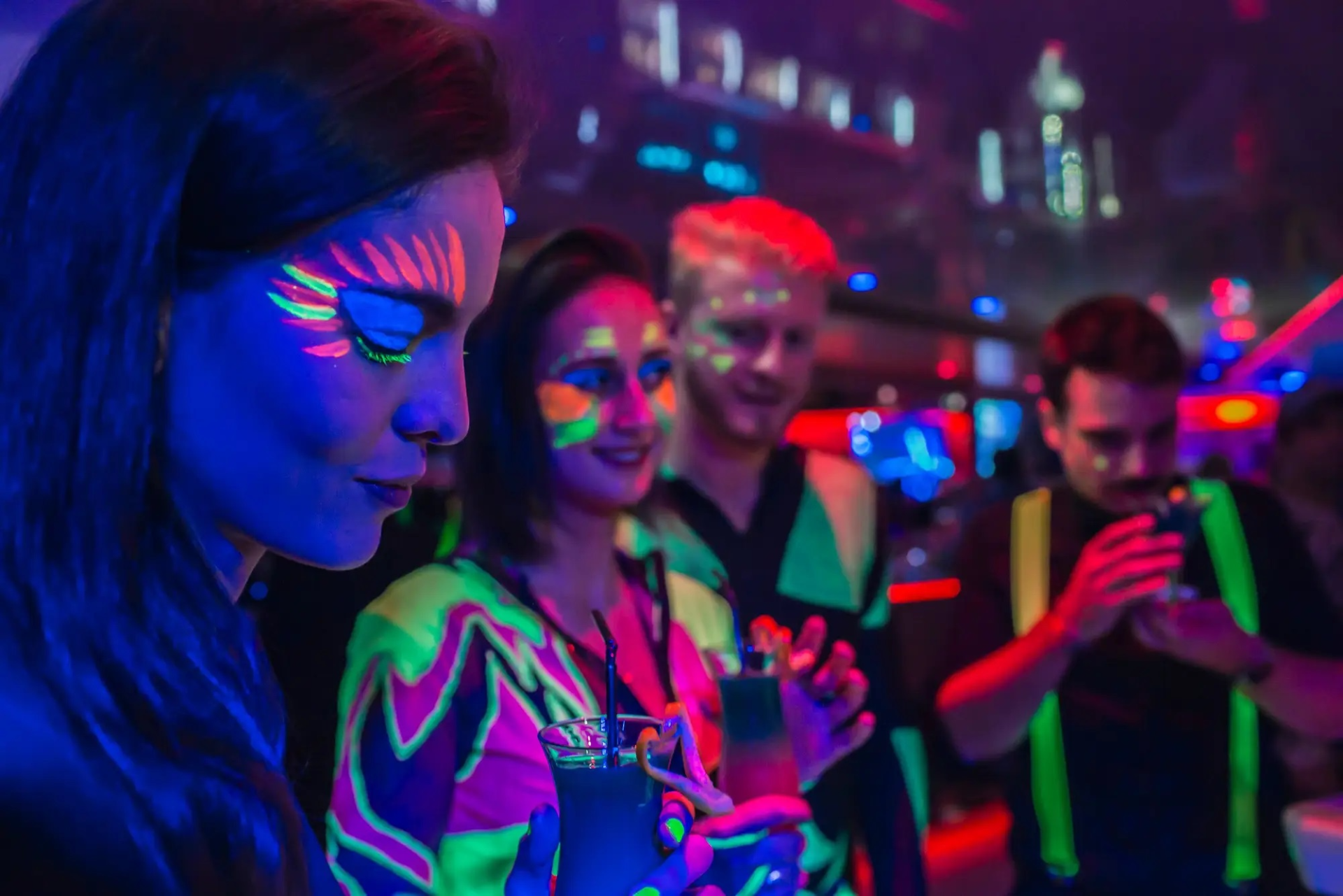 Party at Club Med Alpes Françaises Arcs Extrême, France