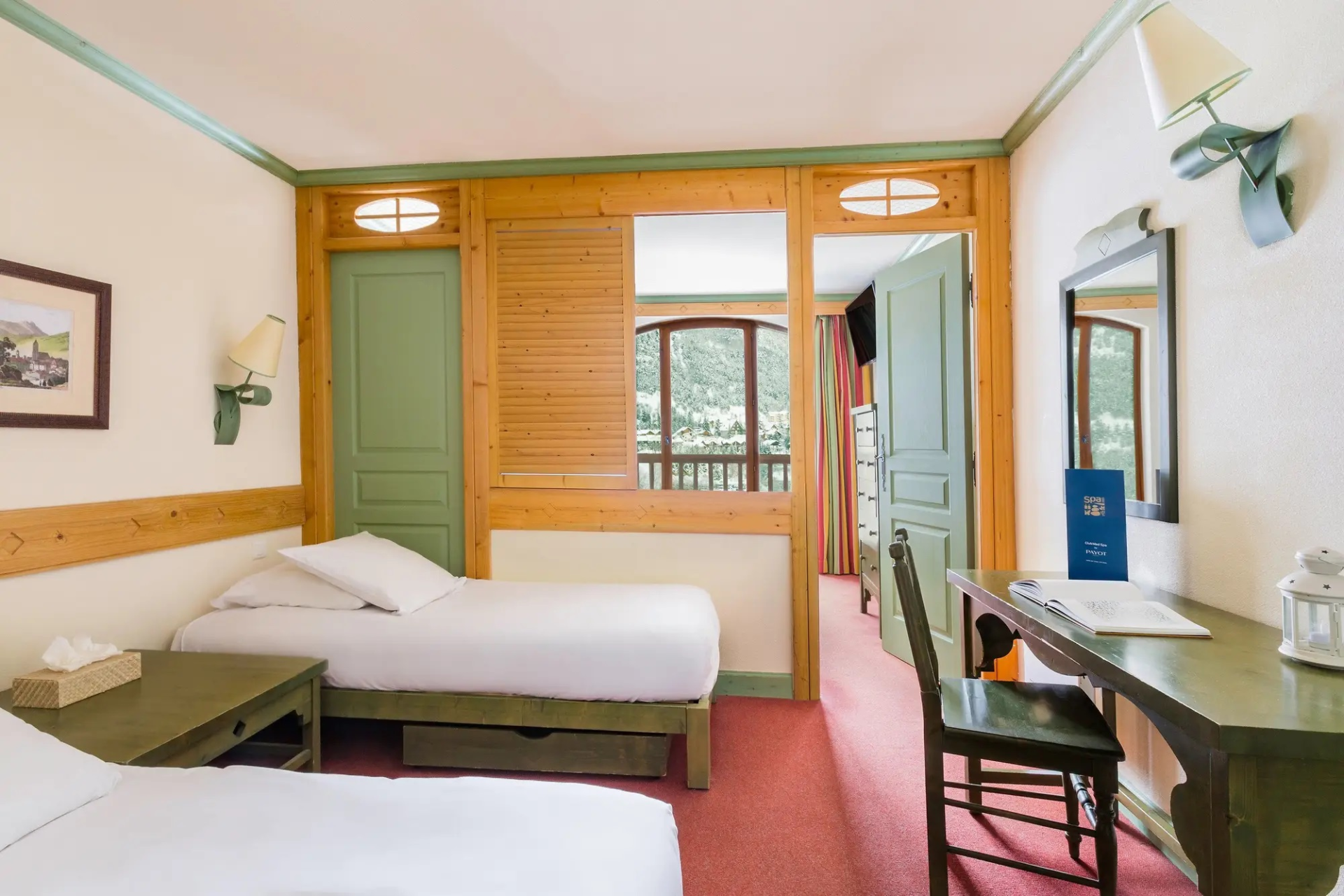 Room at Club Med French Alps Serre Chevalier, France