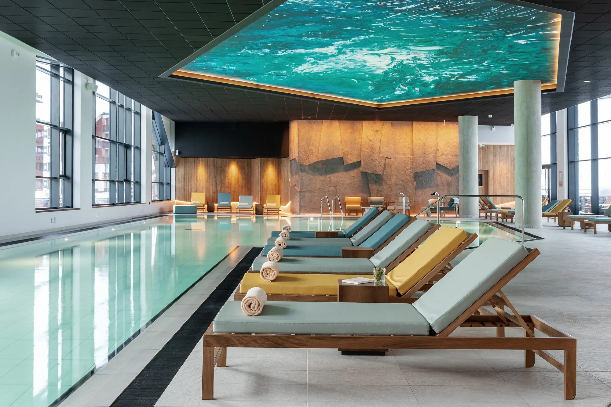 Piscine au Club Med Alpes Françaises Tignes, France
