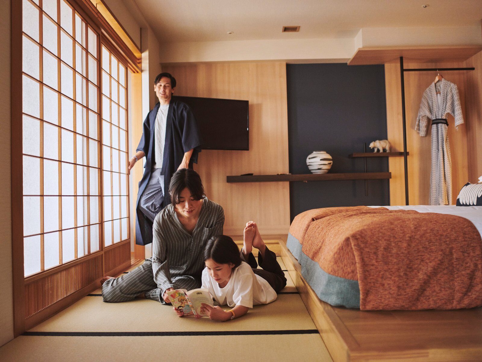 Japanese-style family room at Club Med Kiroro Grand