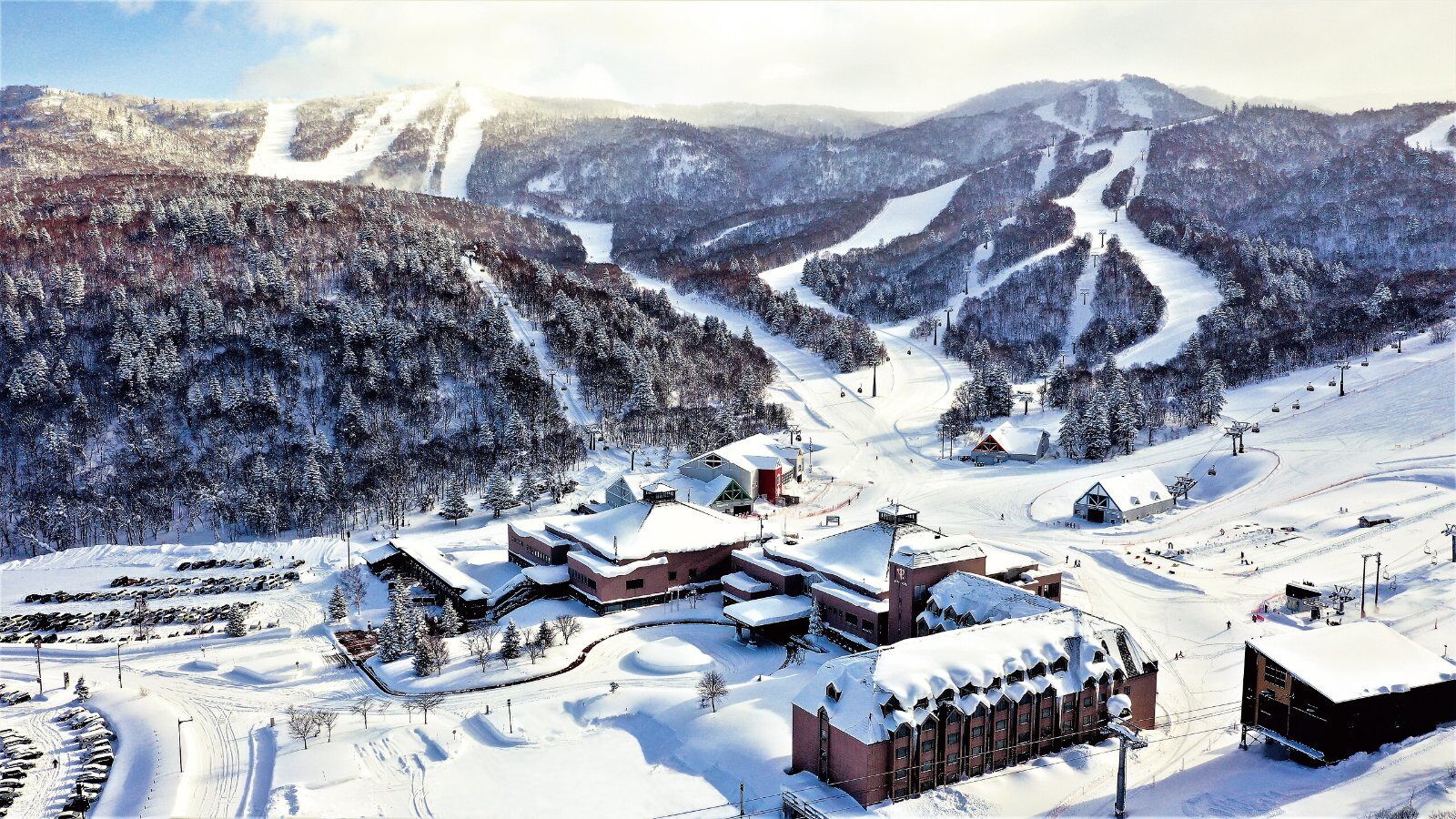 Club Med Kiroro Peak at the foot of the Hokkaido slopes