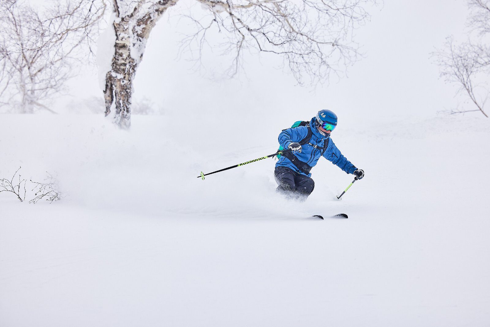 Skieur dans la poudreuse de Kiroro