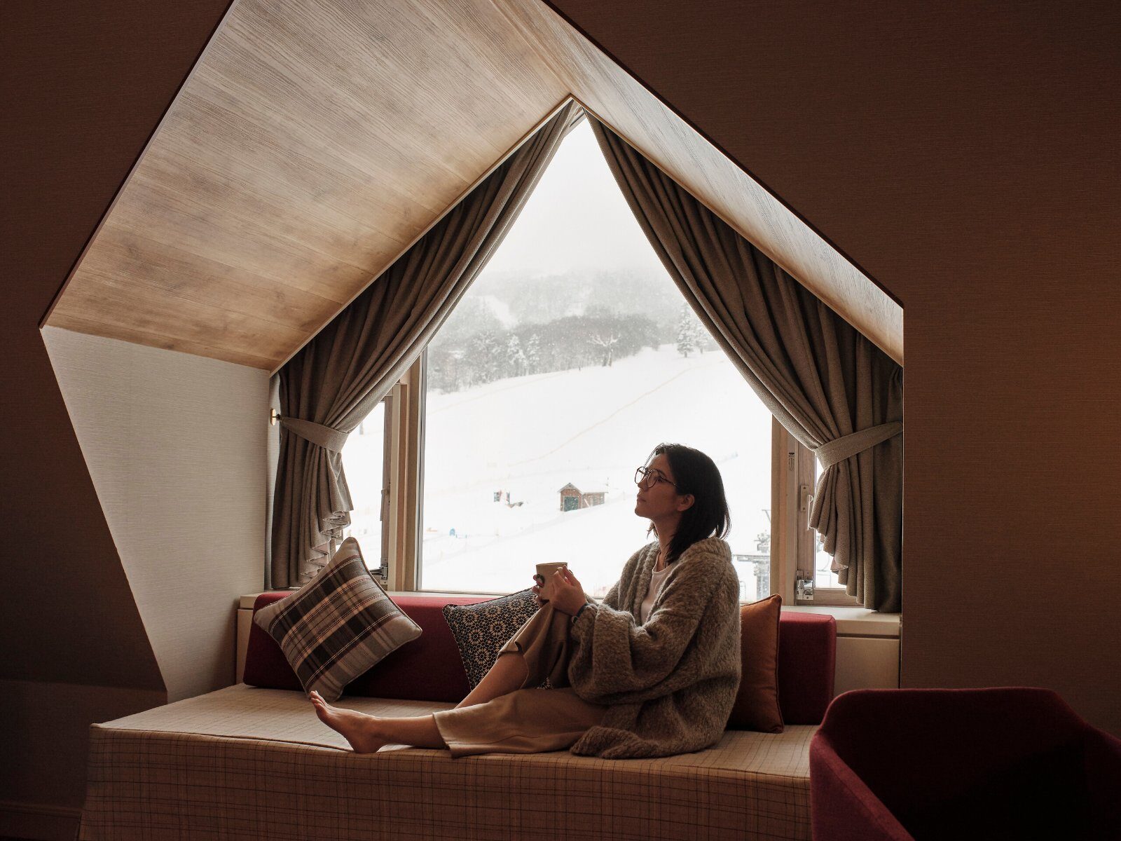 Suite avec vue sur la neige au Club Med Kiroro Peak
