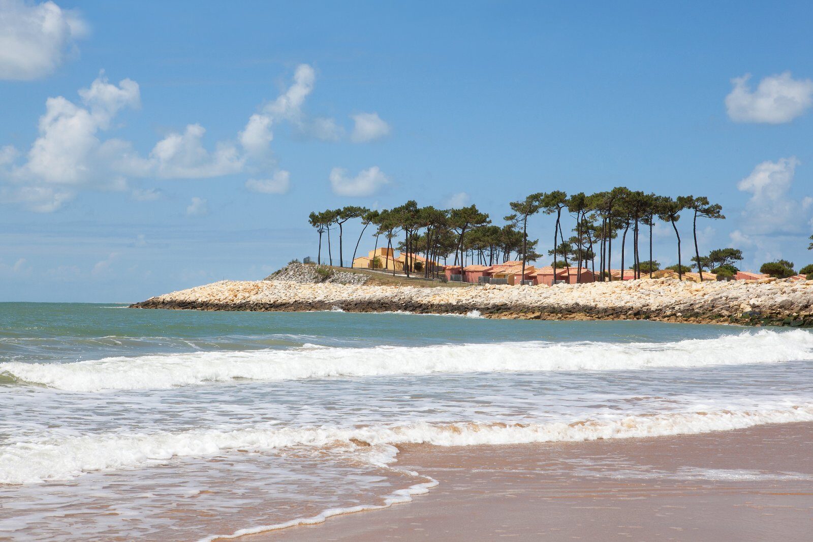 Atlantic beach near Club Med La Palmyre Atlantique