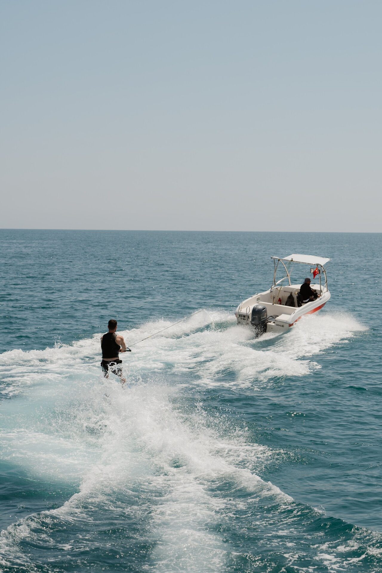 Waterskiing at Club Med Palmiye