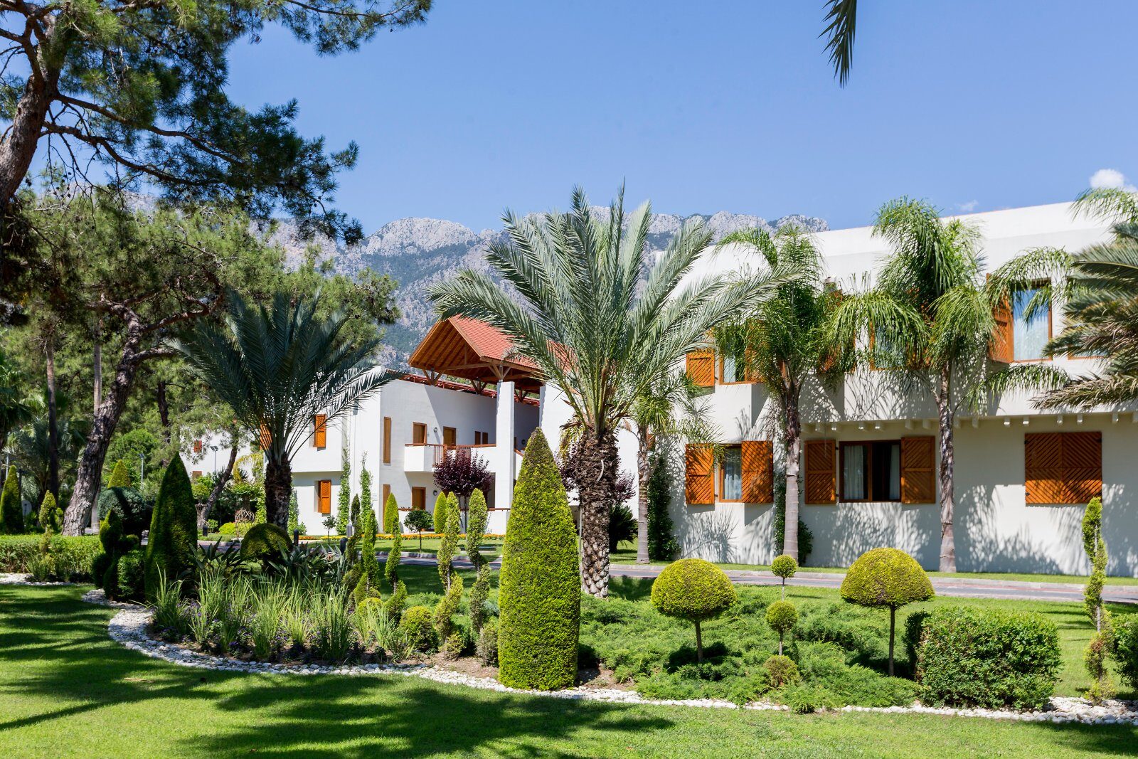 Jardins fleuris du Club Med Palmiye
