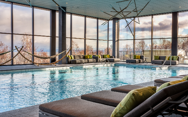 Pool at Club Med Québec-Charlevoix