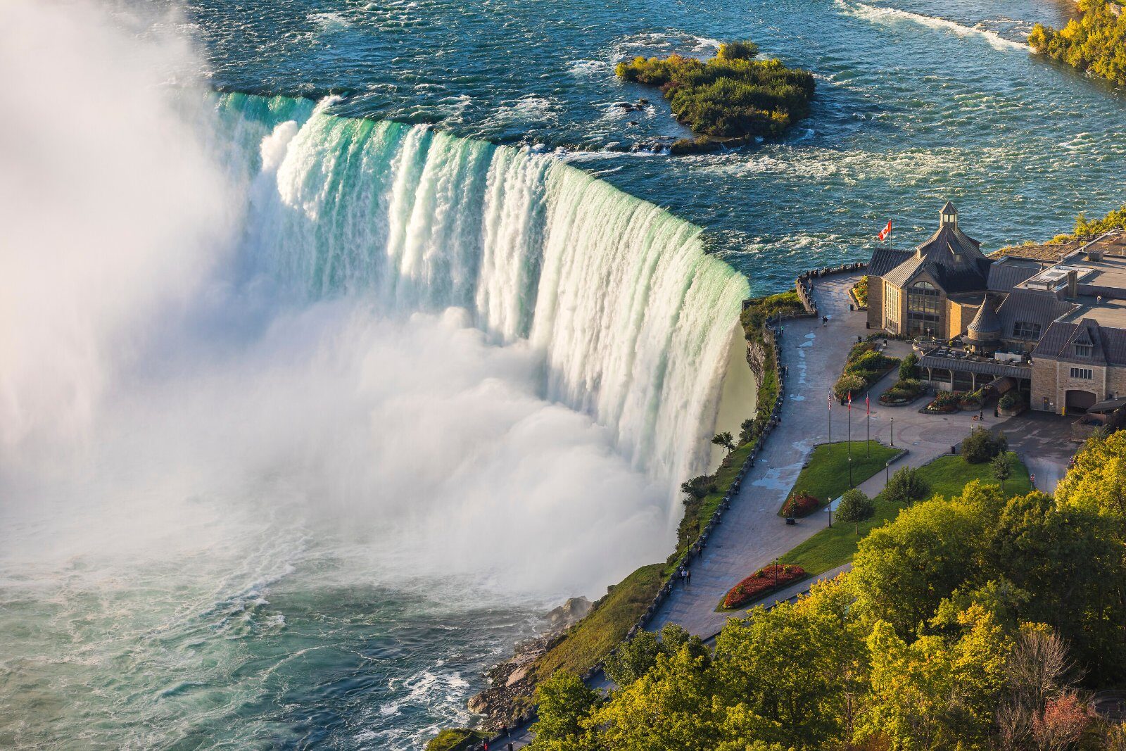 Niagara Falls seen from above