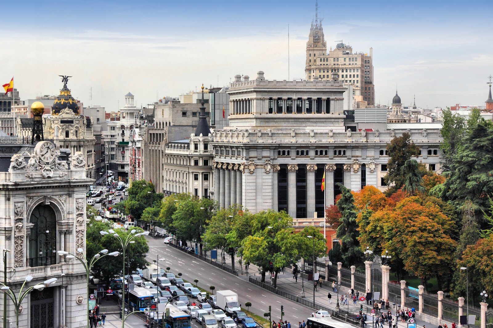 Metrópolis Building on Gran Vía, Madrid