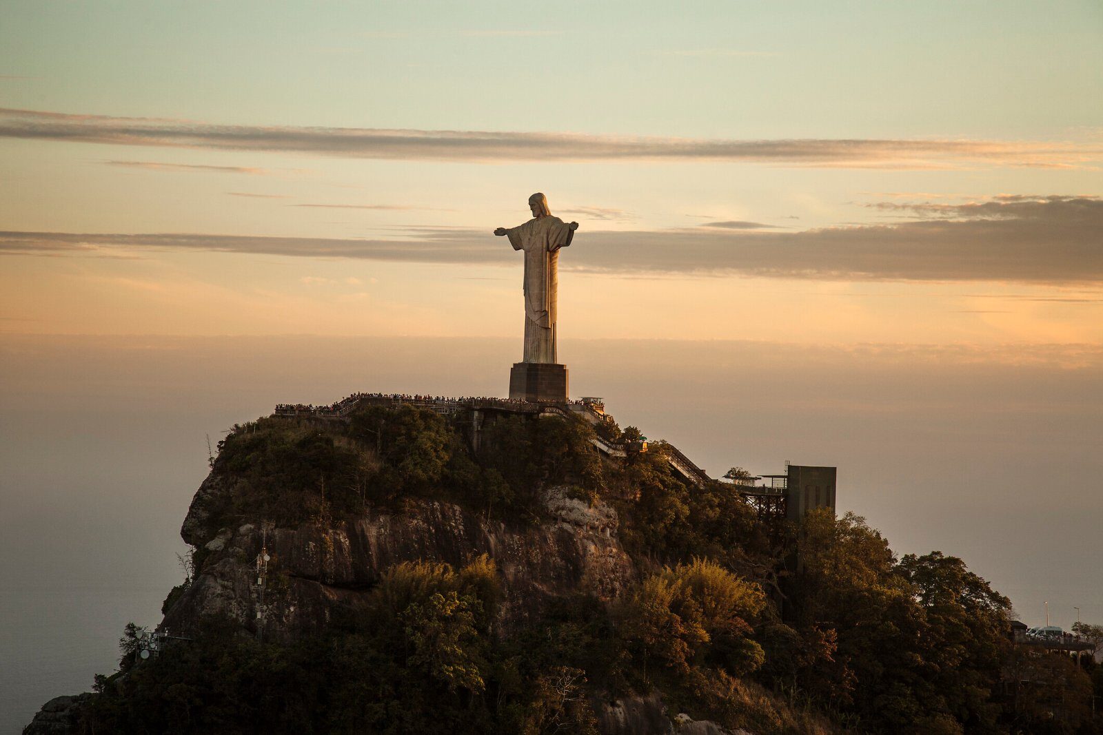 Christ the Redeemer atop Corcovado, Rio