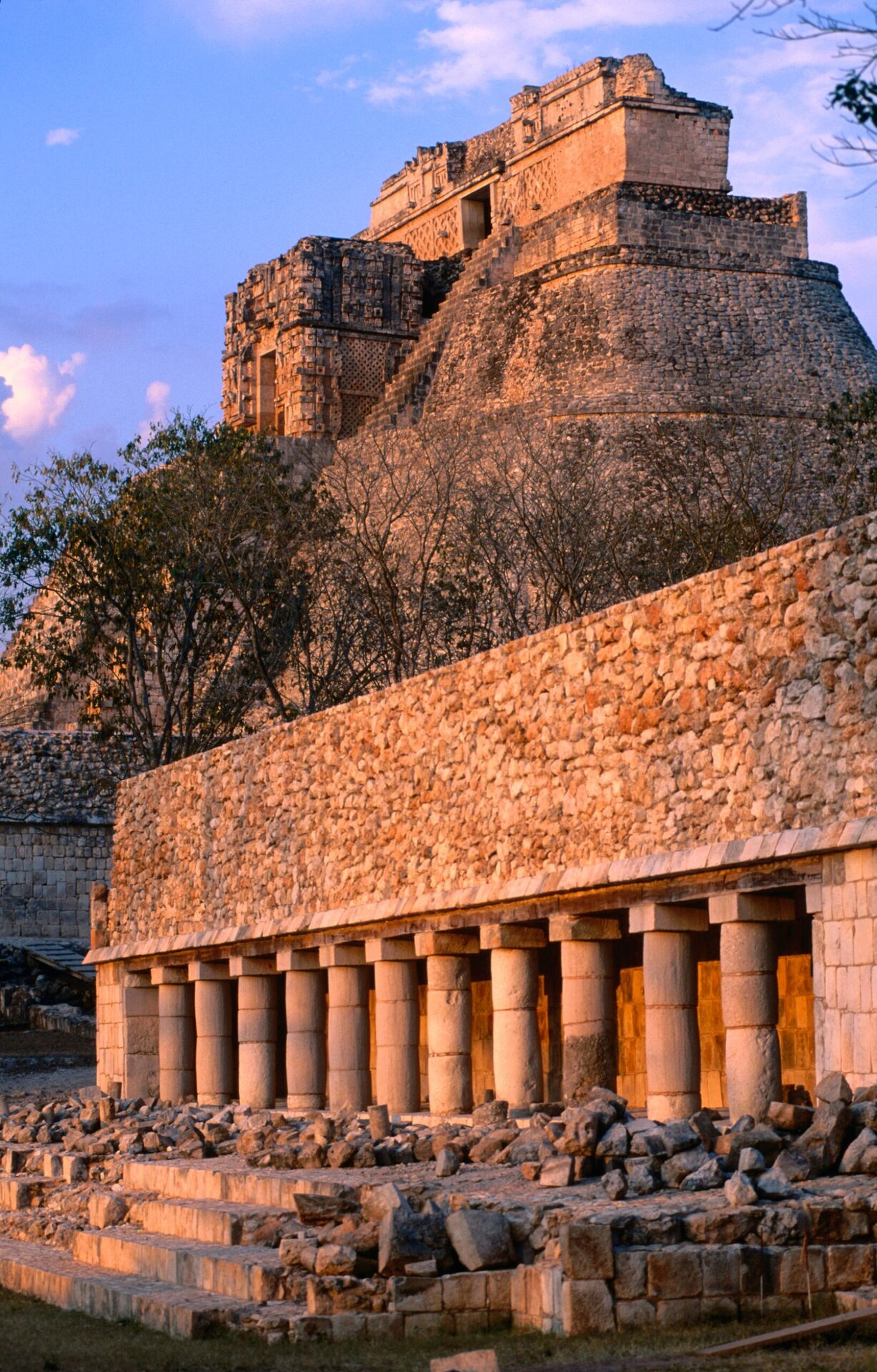 Pyramid of the Magician at Uxmal