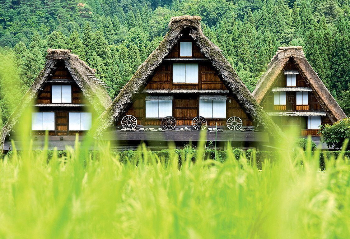 Thatched traditional houses of Shirakawa-go