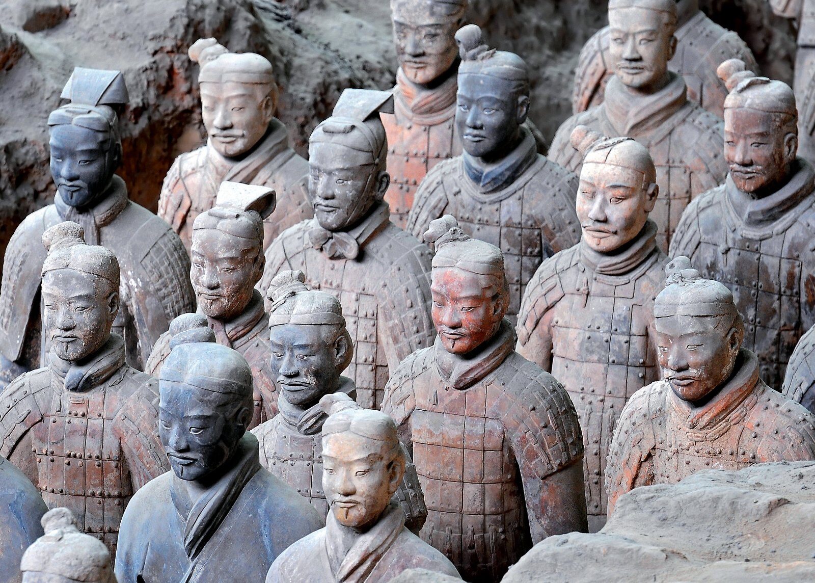 Terracotta Army warriors, Xi