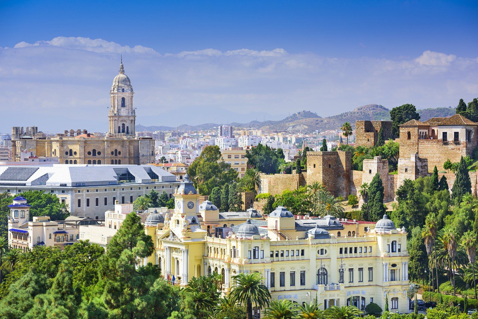 Málaga Cathedral and the Alcazaba Málaga Cathedral and the Alcazaba