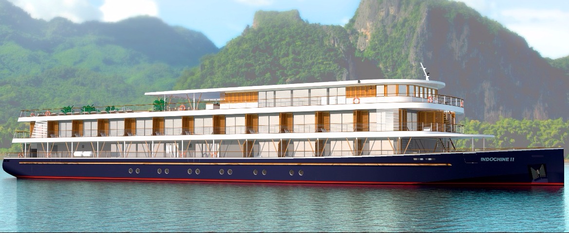 Croisière CE Croisieurope RV Indochine II navire