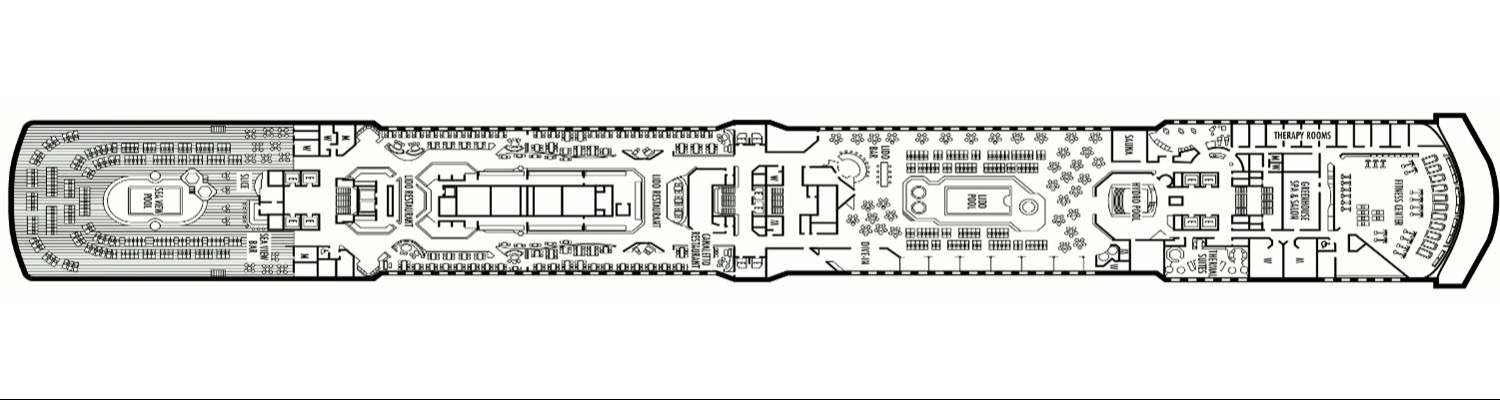 ms Nieuw Amsterdam pont 9 Lido