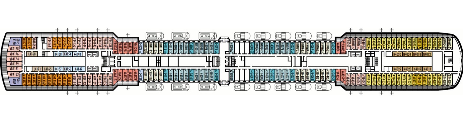 ms Noordam pont 4 Upper Promenade