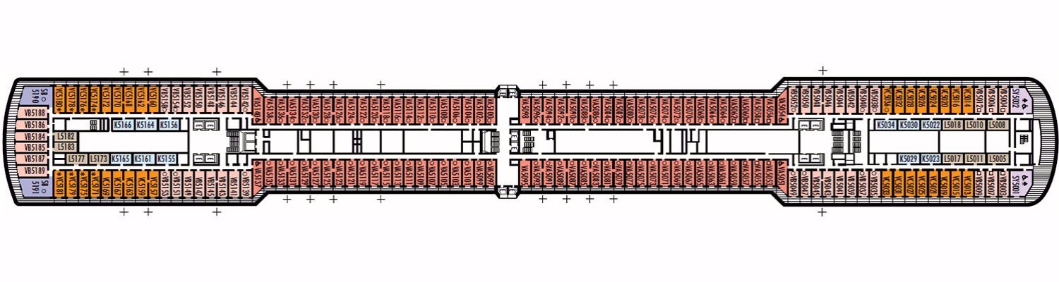 ms Zuiderdam pont 5 Verandah