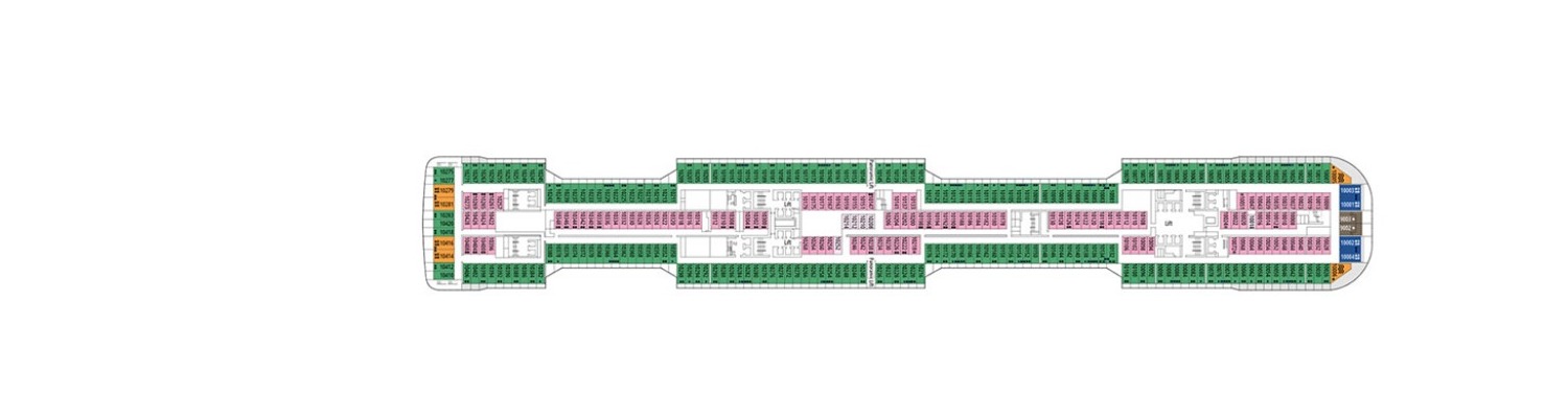 Croisière MSC Grandiosa pont 10 Miro
