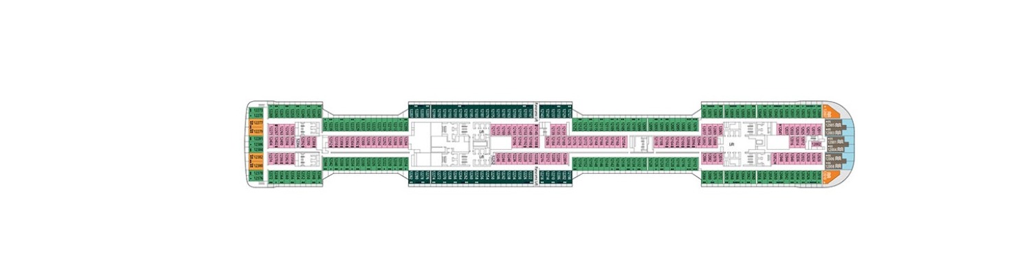 Croisière MSC Grandiosa pont 12 Raffaelo