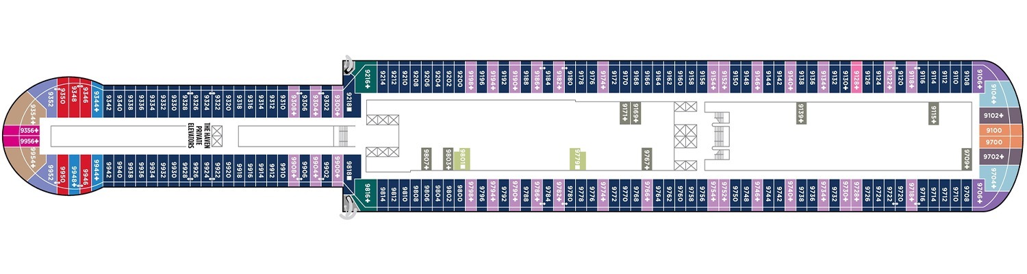 Croisière NCL Norwegian Prima pont 9