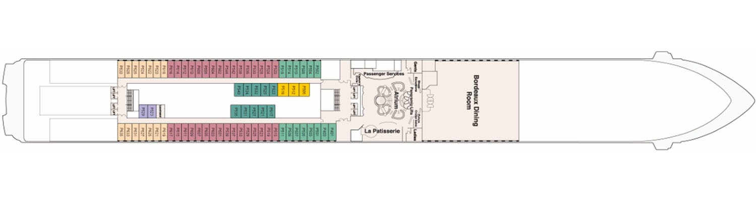 Coral Princess pont 5 Plaza