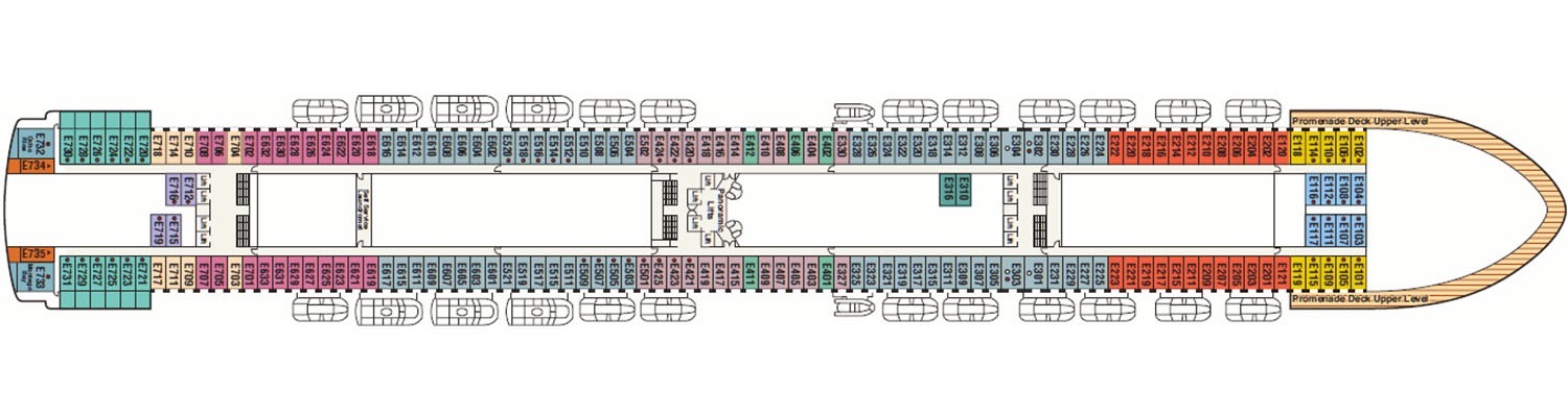Ruby Princess pont 8 Emerald
