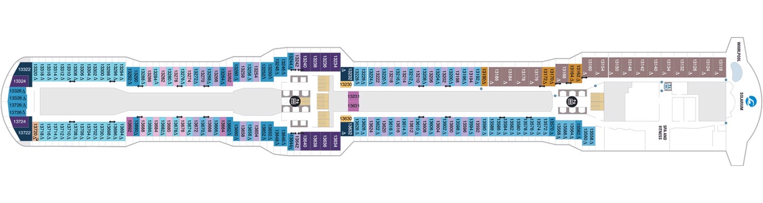 Spectrum of the Seas pont 13