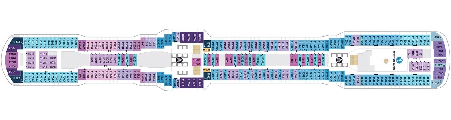 Spectrum of the Seas pont 11