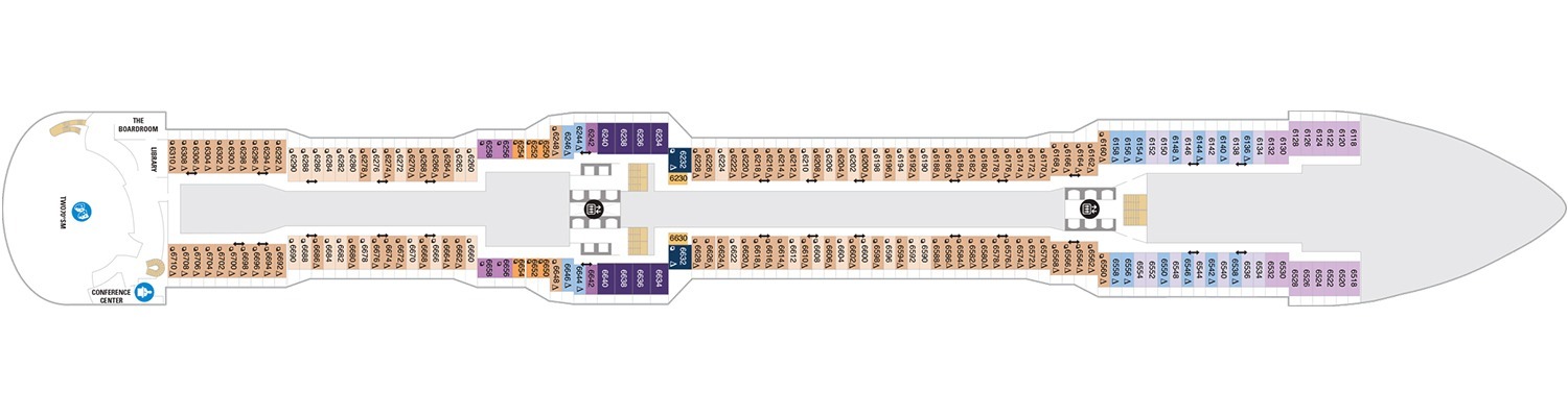Spectrum of the Seas pont 6