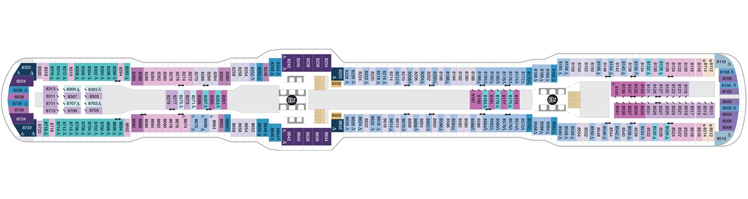 Spectrum of the Seas pont 8