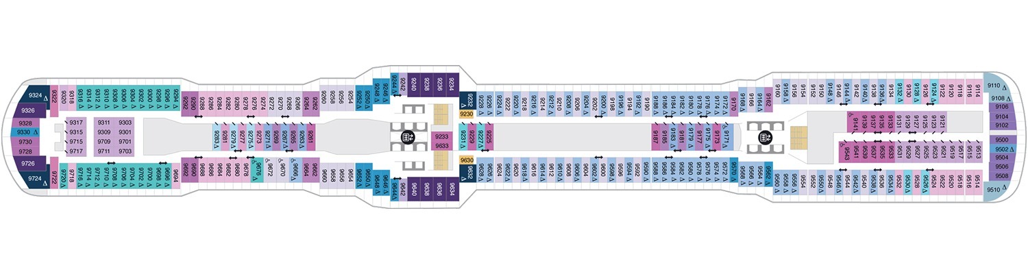 Spectrum of the Seas pont 9