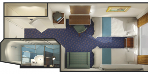Cruise NCL Norwegian Cruise Line Spirit Deluxe oceanview plan