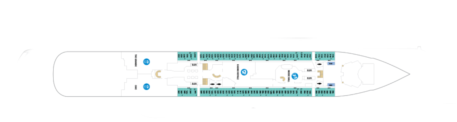Anthem of the Seas deck 3