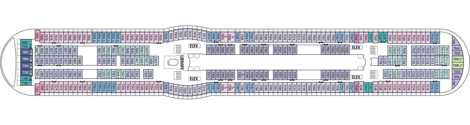 Navigator of the Seas deck 7