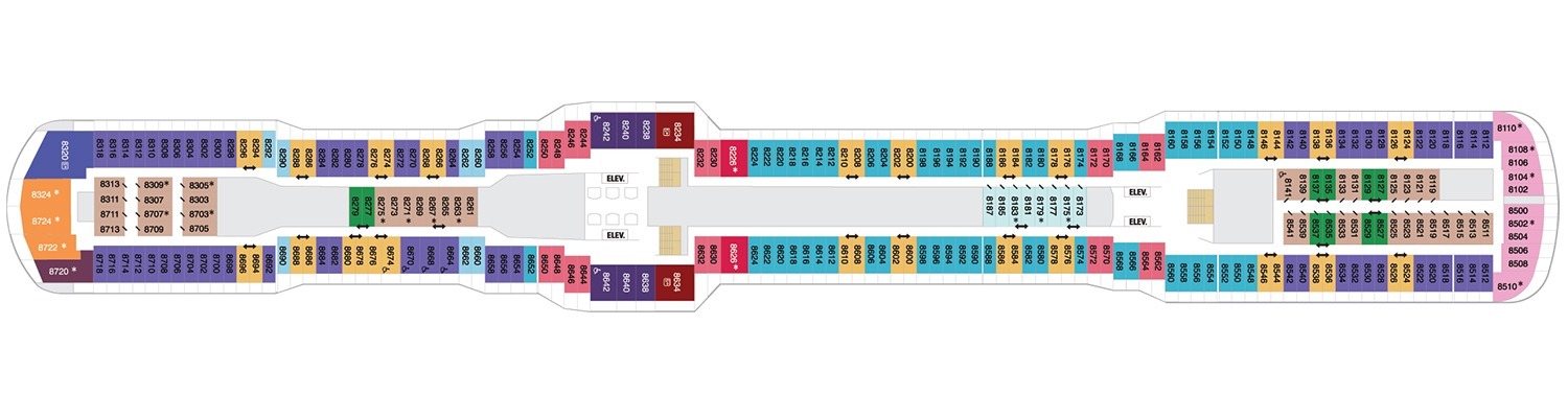 Odyssey of the Seas deck 8