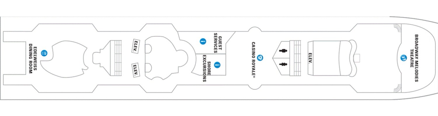 Rhapsody of the Seas deck 5 