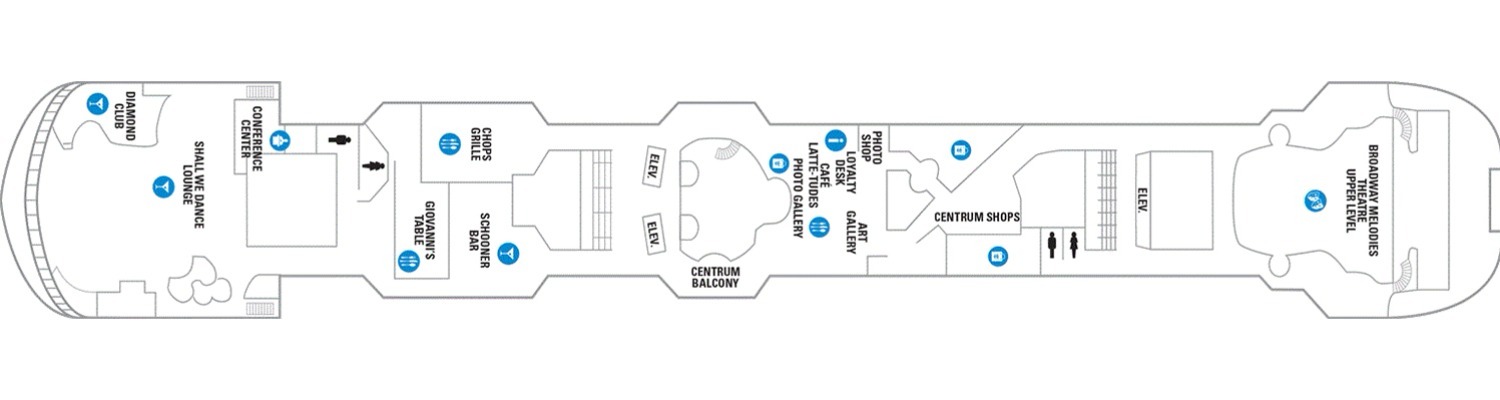 Rhapsody of the Seas deck 6 