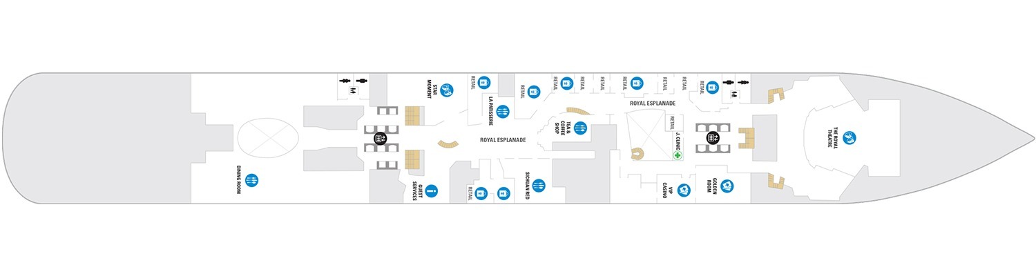 Spectrum of the Seas deck 4