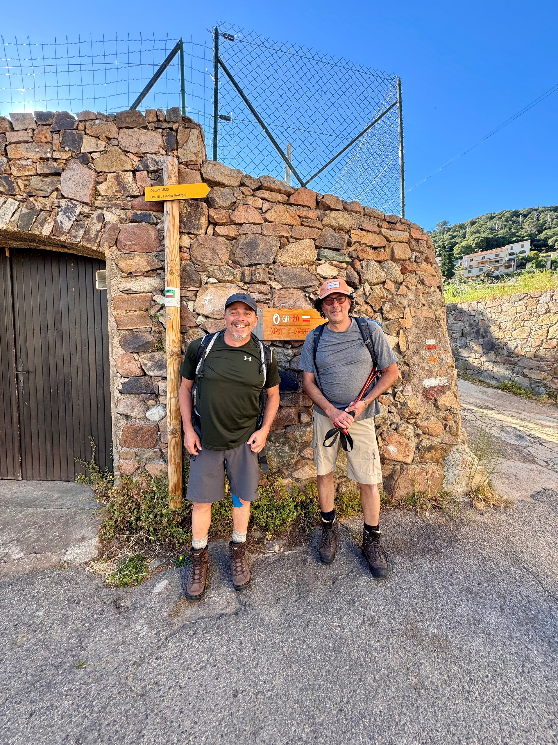 Village de Calenzana point de départ du GR20 nord Village de Calenzana point de départ du GR20 nord
