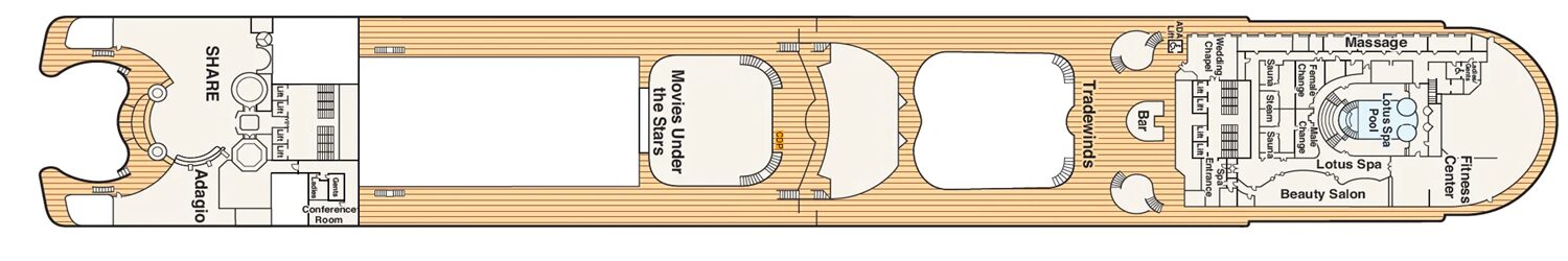 Diamond Princess deck 16