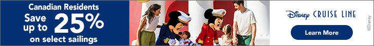 Canadian Residents - Save up to 25% on select Disney Cruise Line sailings