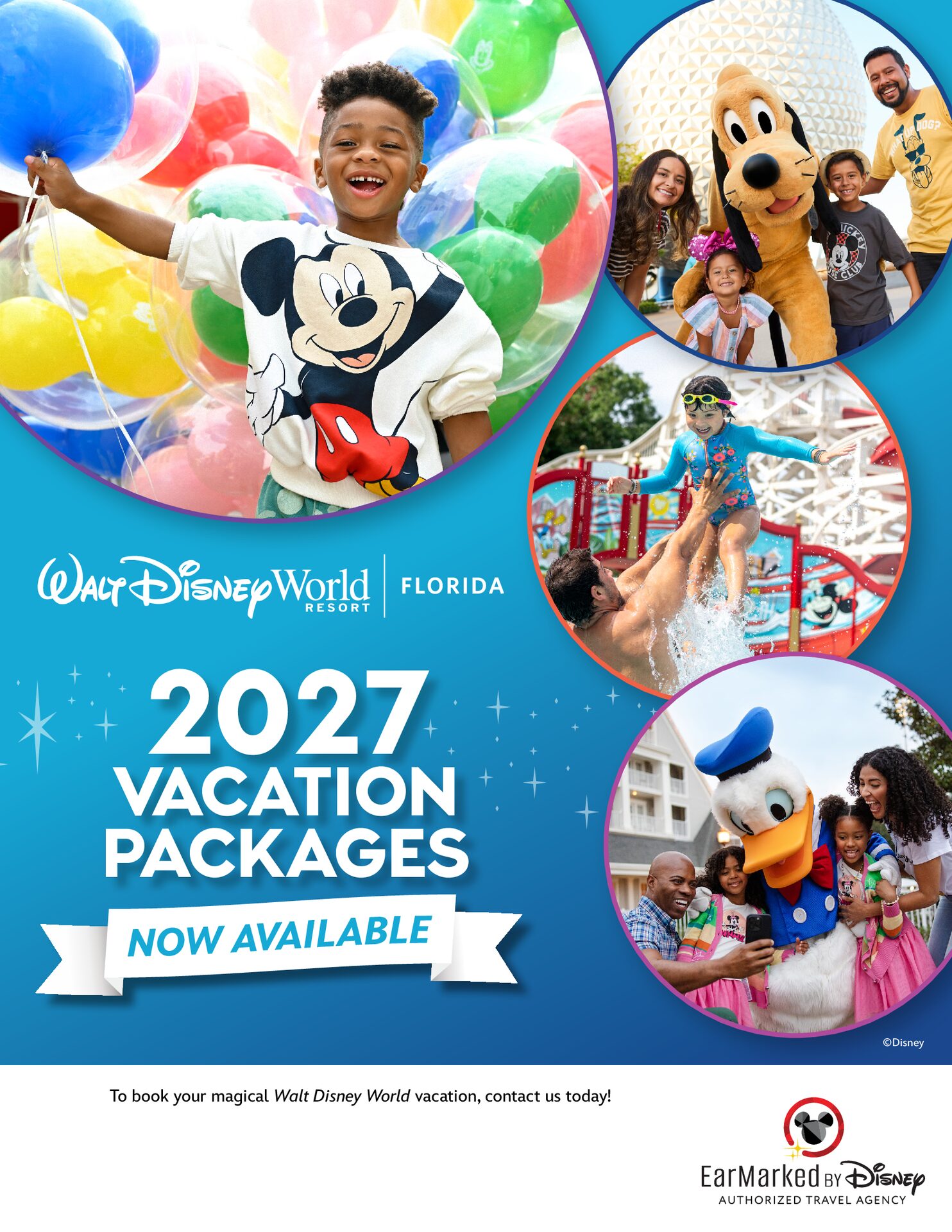 Walt Disney World Resort in Florida 2027 Vacation Packages now available Magic Makers Voyages Synergia