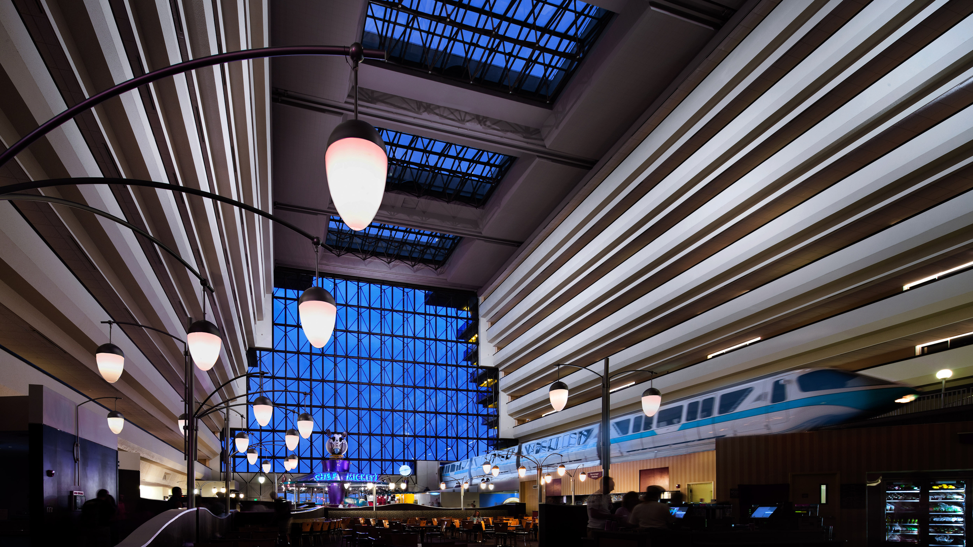 Lobby au Disney’s Contemporary Resort at Walt Disney World Resort in Florida